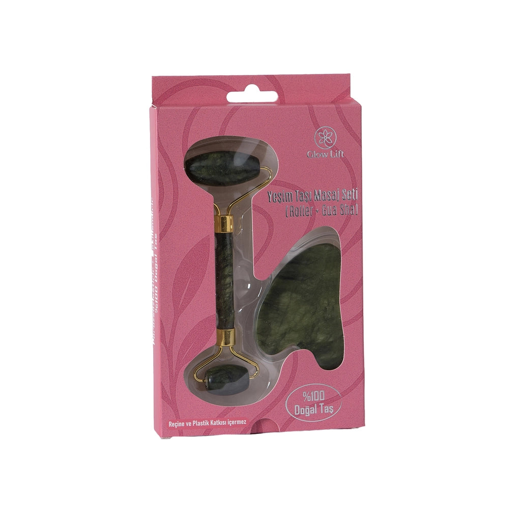 Glow Lift Jade Stone Massage Set