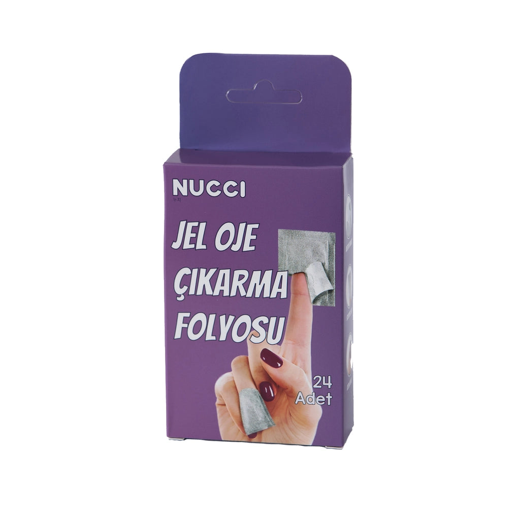 Nucci Gel Nail Removal Paper