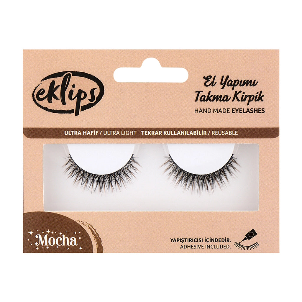 Eklips False Eyelashes Mocha