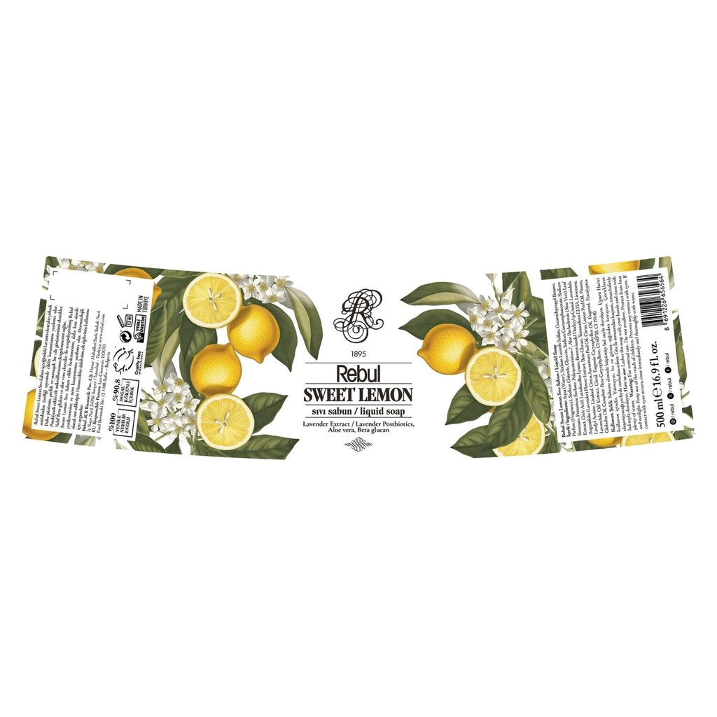 Rebul Sweet Lemon Liquid Soap 500 ml