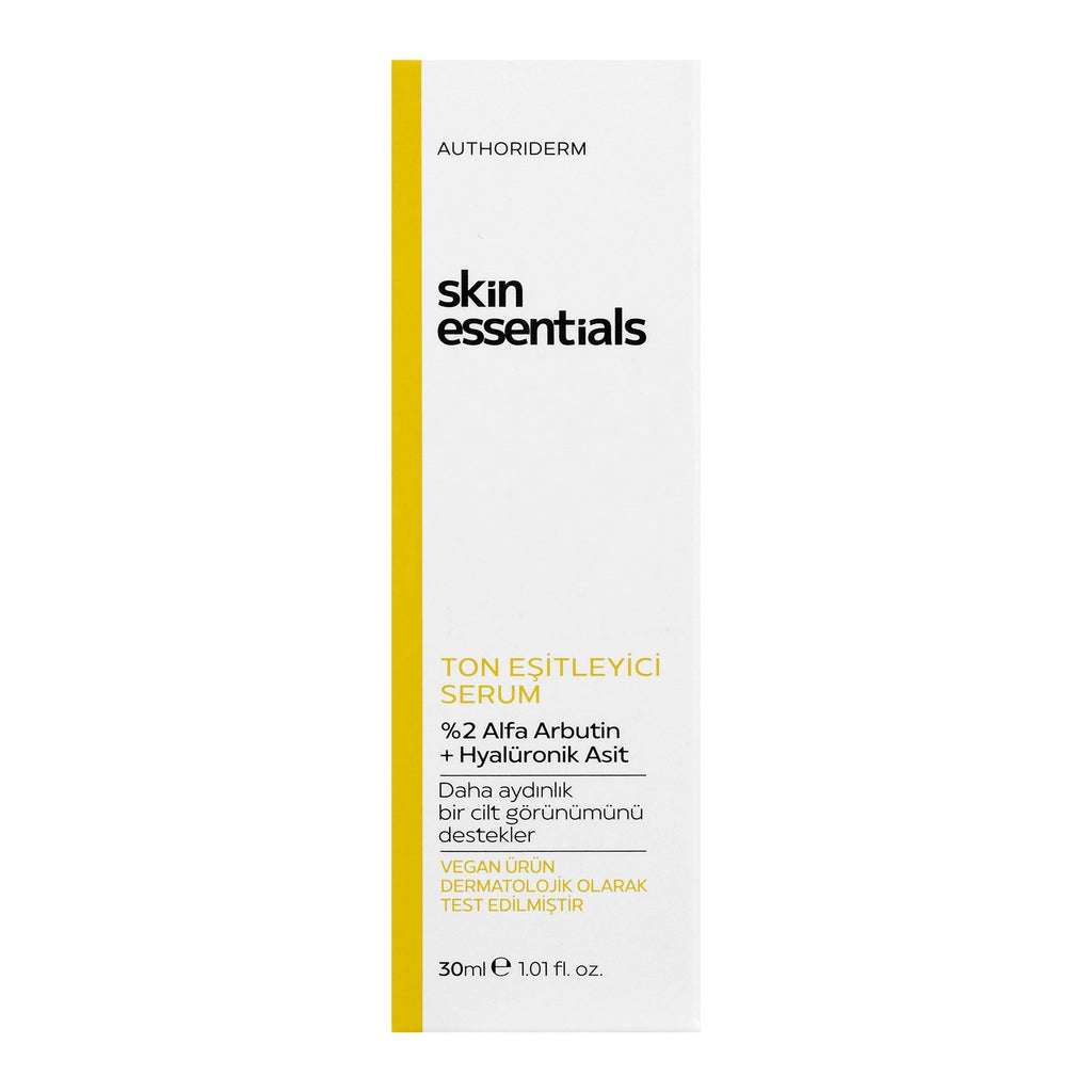 Authoriderm Tone Equalizing Face Serum with 2% Alpha Arbutin &amp; Hyaluronic Acid 30 ml