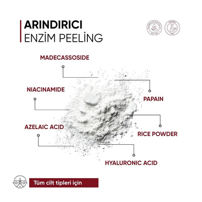 Mia Klinika Purifying &amp; Brightening Powder Enzyme Peeling 40 gr