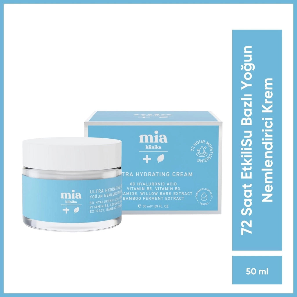 Mia Klinika 72 Hour Effective Water Based Intensive Moisturizing Cream 50 ml