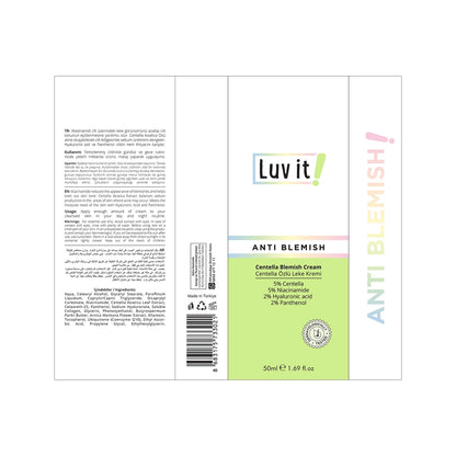 Luv it! Centella Extract Blemish Cream 50 ml