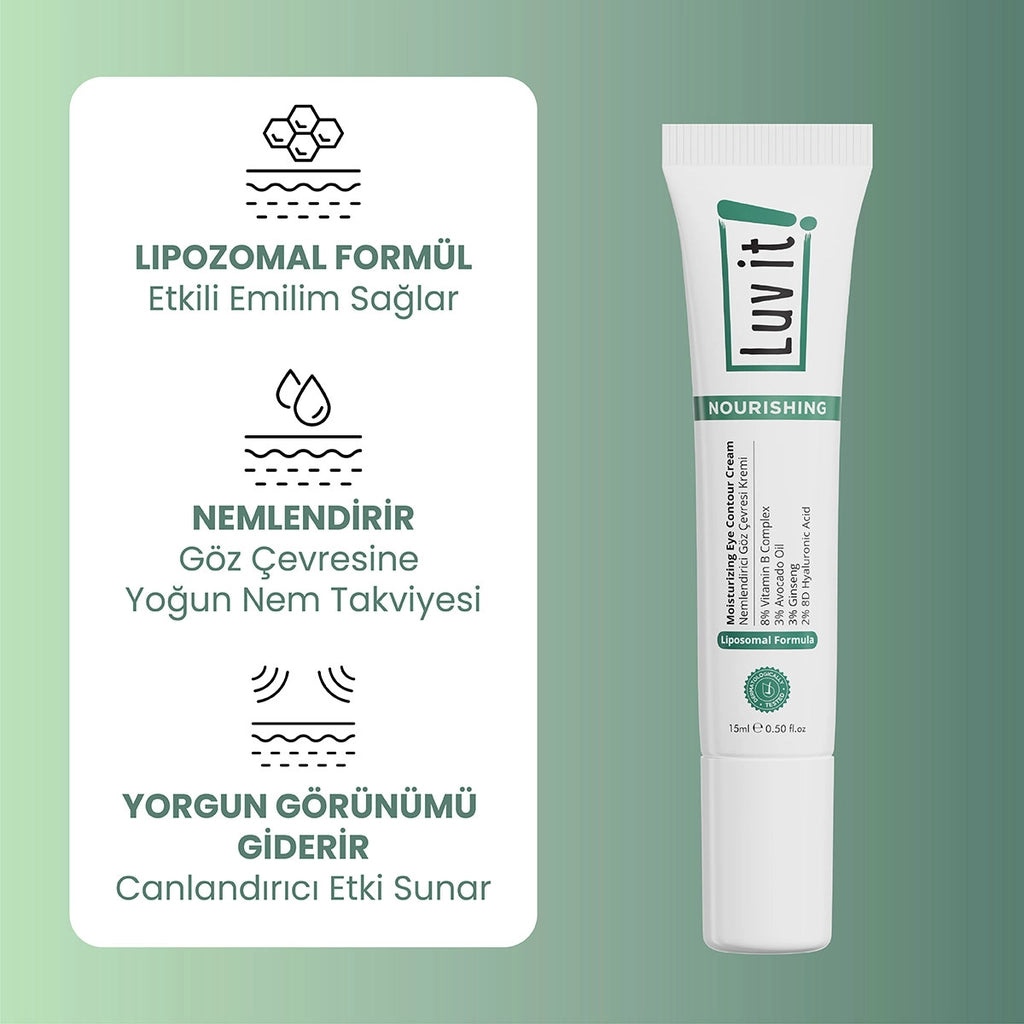 Luv it! Intense Moisturizing Eye Contour Cream with Avocado 15 ml