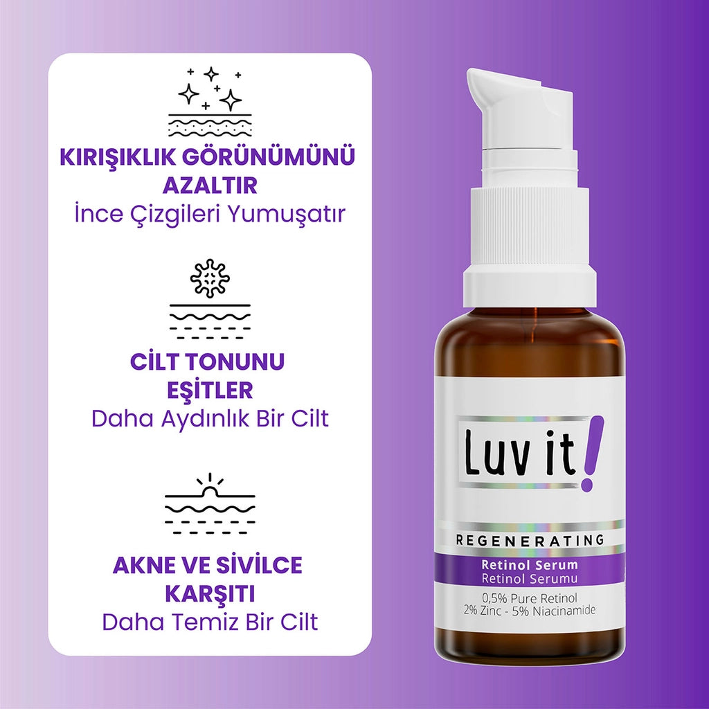 Luv it! Retinol &amp; Niacinamide Skin Serum 30 ml