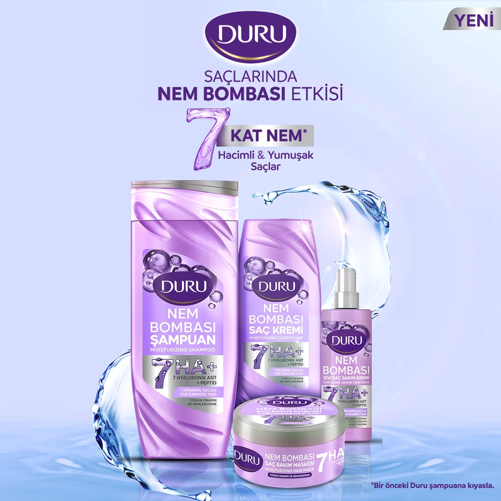 Duru Moisture Bomb Intensive Repair Shampoo 400 ml