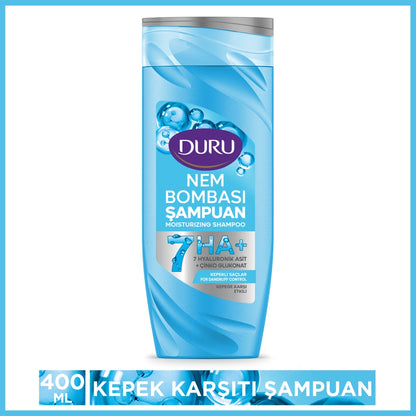 Duru Moisture Bomb Anti-Dandruff Shampoo 400 ml
