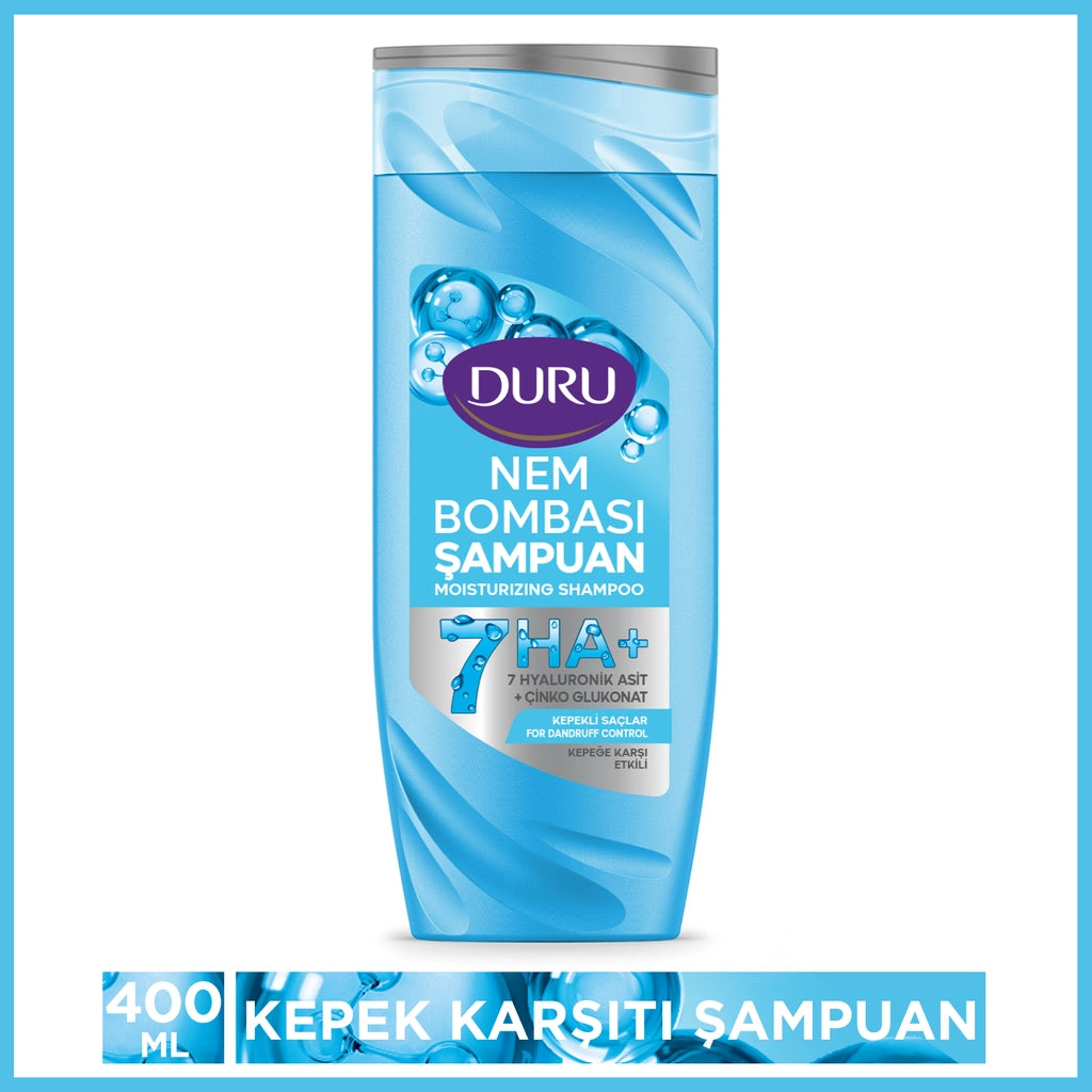 Duru Moisture Bomb Purifying and Volumizing Shampoo 400 ml