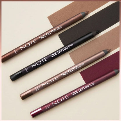 Note Silk Tattoo Liner Waterproof Silky Gel Eye Pencil 04 Deep Wine