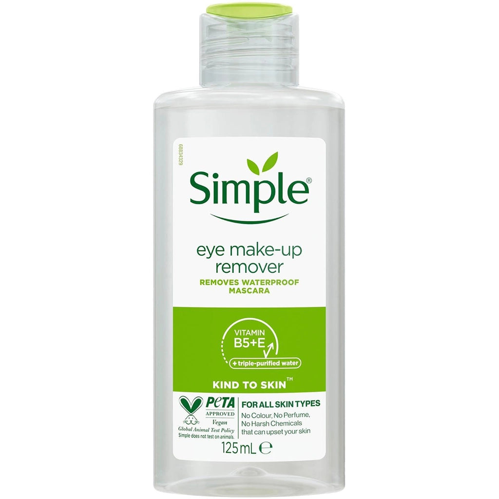 Simple Kind To Skin Gentle Eye Make-up Remover 125 ml
