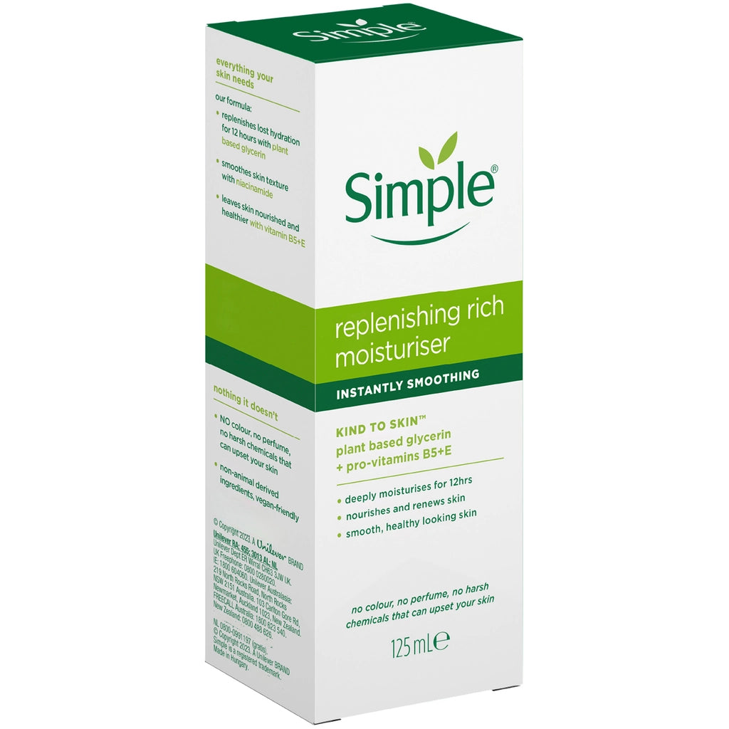 Simple Renewing Moisturizing Cream 125 ml