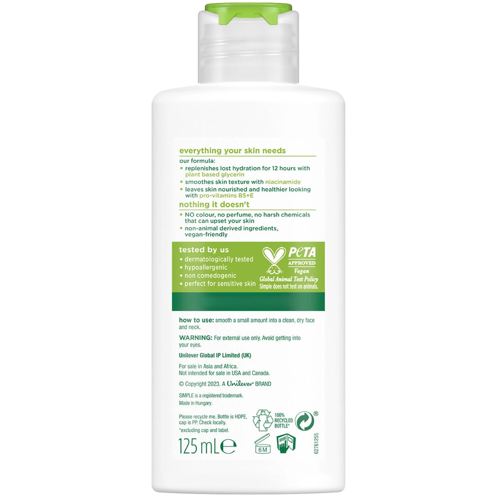 Simple Renewing Moisturizing Cream 125 ml