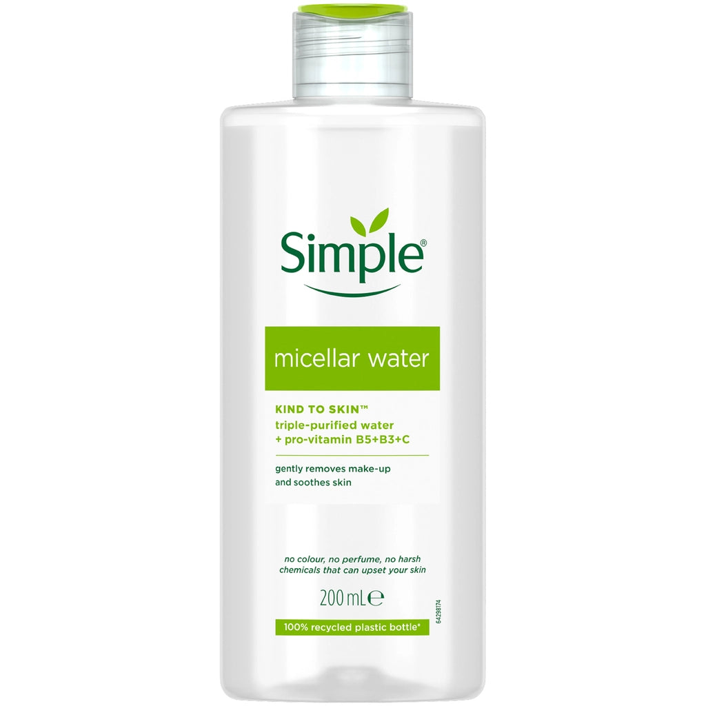 Simple Kind to Skin Micellar Water with Vitamin B3+C 200 ml
