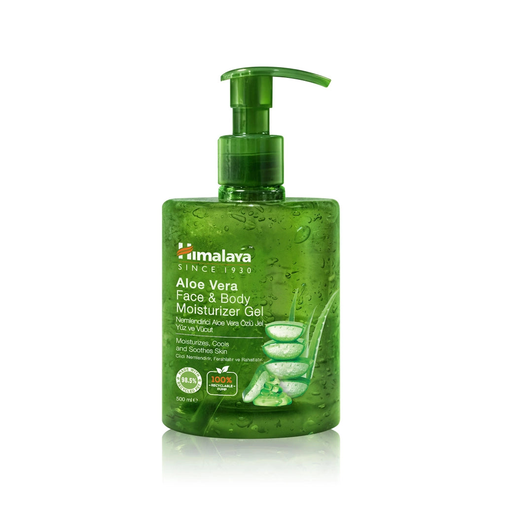 Himalaya Moisturizing Aloe Vera Extract Face and Body Gel 500 ml