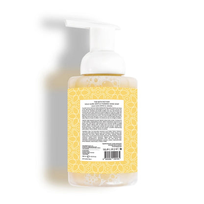 The Bath Factory Moisturizing Purifying Gold Aura Foam Hand Soap 300 ml