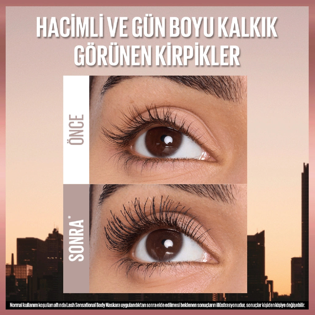 Maybelline New York Lash Sensational Body Black Mascara