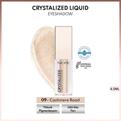 Note Crystalized Liquid Eyeshadow Eye Shadow 06 Moonstone