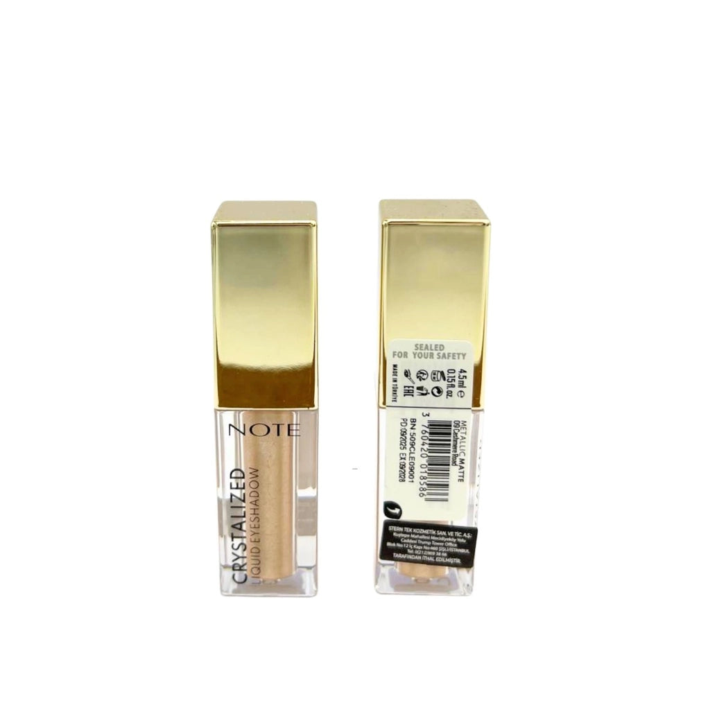 Note Crystalized Liquid Eyeshadow Eye Shadow 09 Cashmere Road