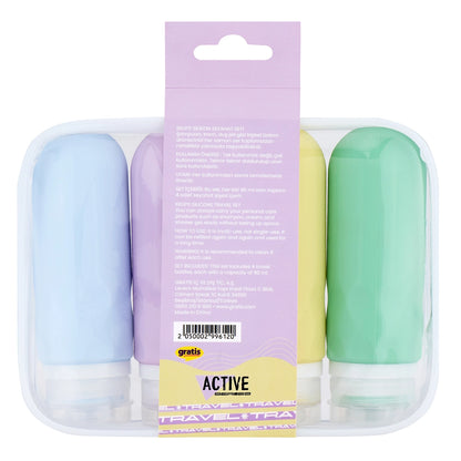 Eklips Travel 4-Piece Bottle Set 90 ml