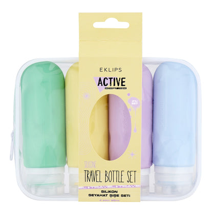 Eklips Travel 4-Piece Bottle Set 90 ml