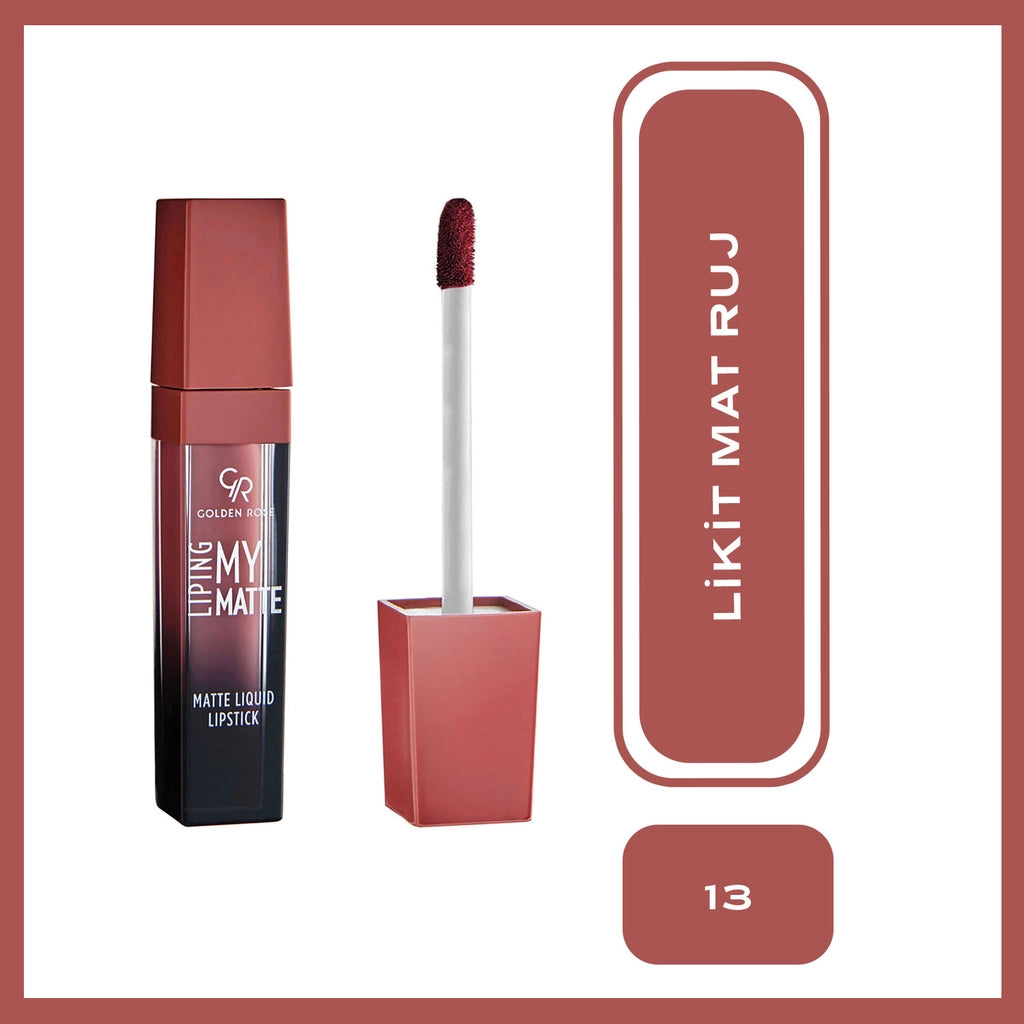 Golden Rose My Matte Liping Matte Liquid Lipstick No:03