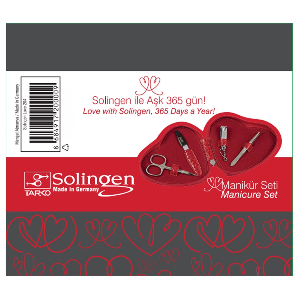 Solingen Heart Manicure Set 204