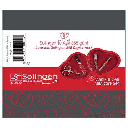 Solingen Heart Manicure Set 204