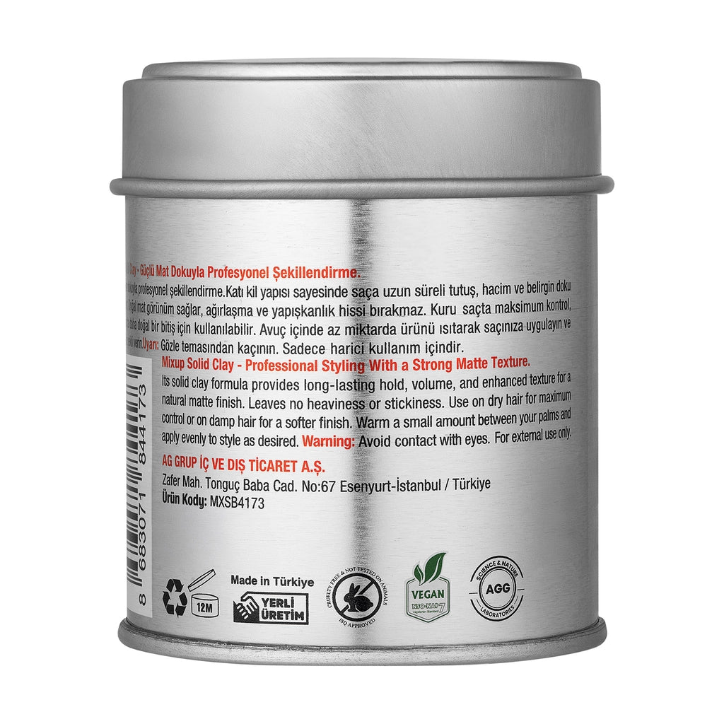 Mixup! Solid Clay Strong Matte Textured Wax 100 ml