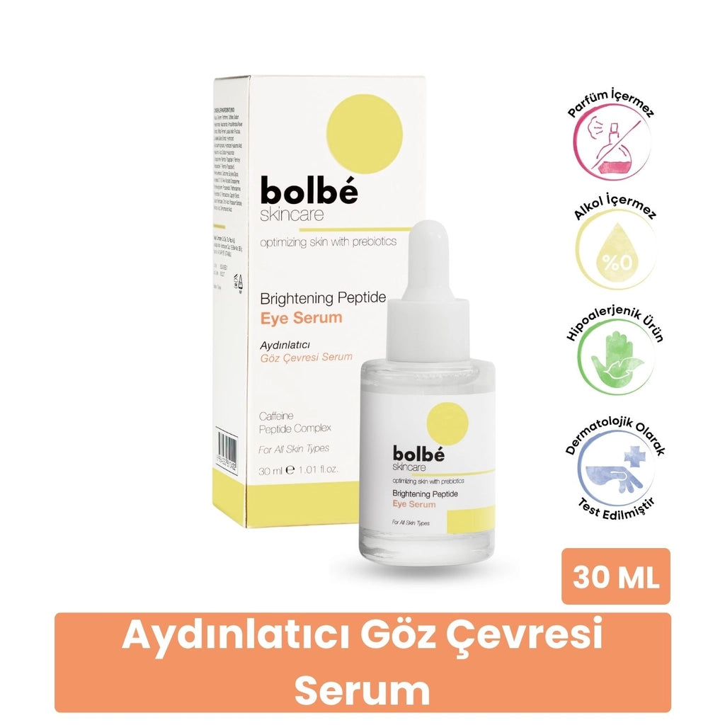 Bolbe Anti-Under Eye Bagging and Dark Circles, Eye Contour Serum with Caffeine 30 ml