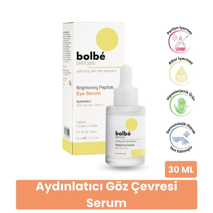 Bolbe Anti-Under Eye Bagging and Dark Circles, Eye Contour Serum with Caffeine 30 ml