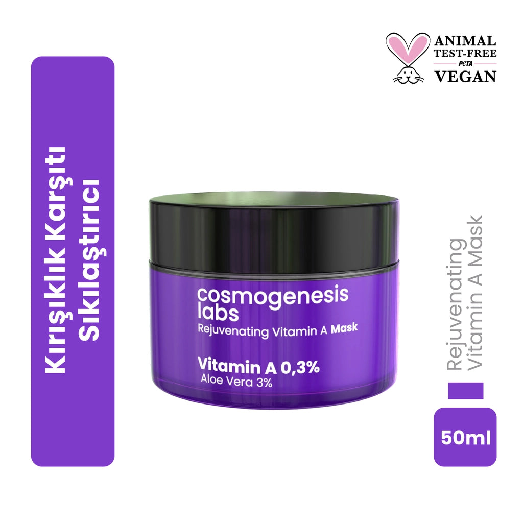 Cosmogenesis Labs Anti-Wrinkle Vitamin A Cream Face Mask 50 ml