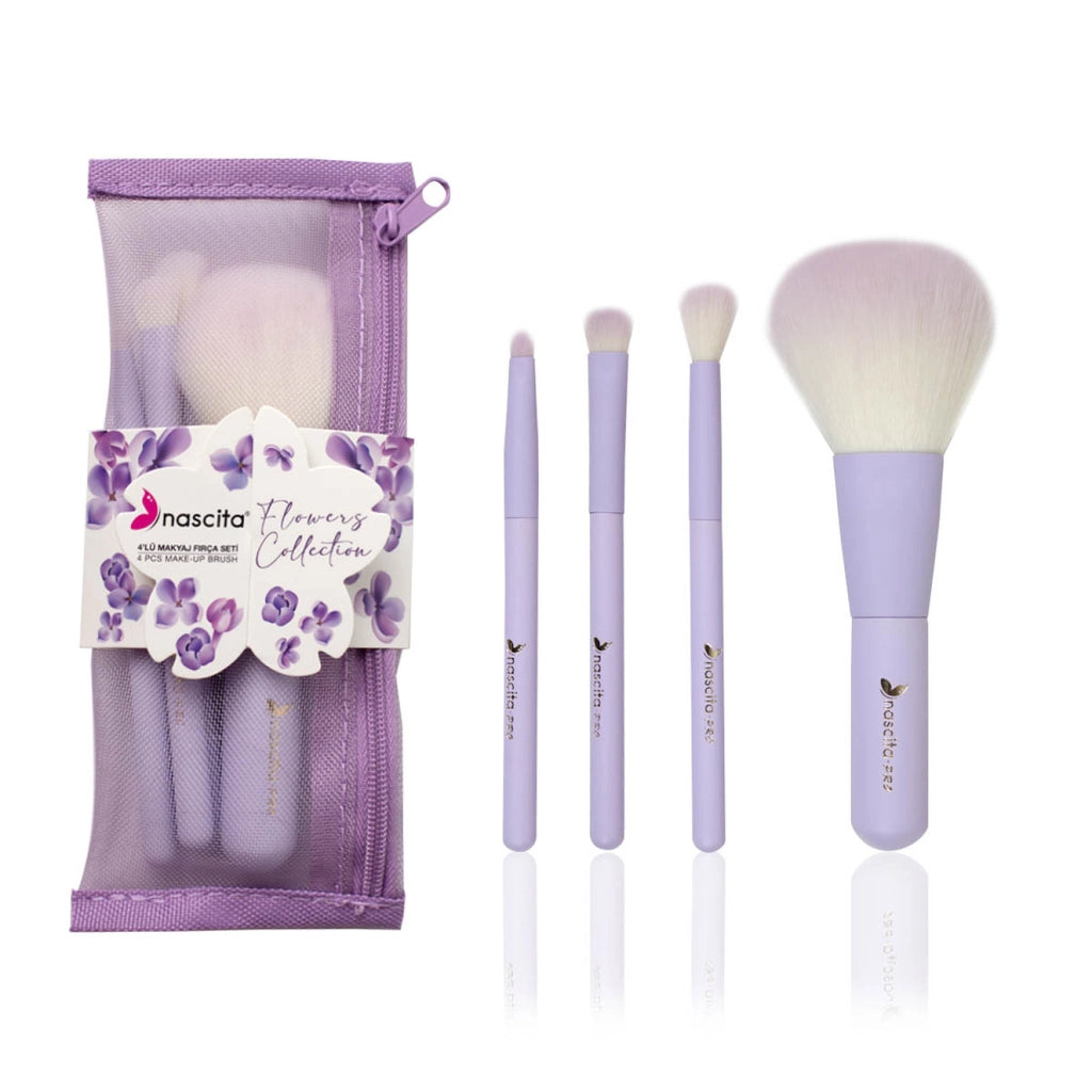 Nascita Flowers Collection Brush Set of 4 (Assorted)