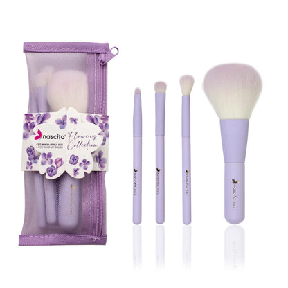 Nascita Flowers Collection Brush Set of 4 (Assorted)