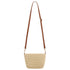 Eklips Ecru Mini Straw Bag