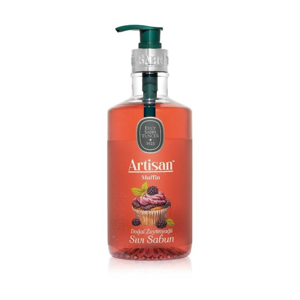 Eyüp Sabri Tuncer Artisan Natural Olive Oil Liquid Soap Cookie 600 ml