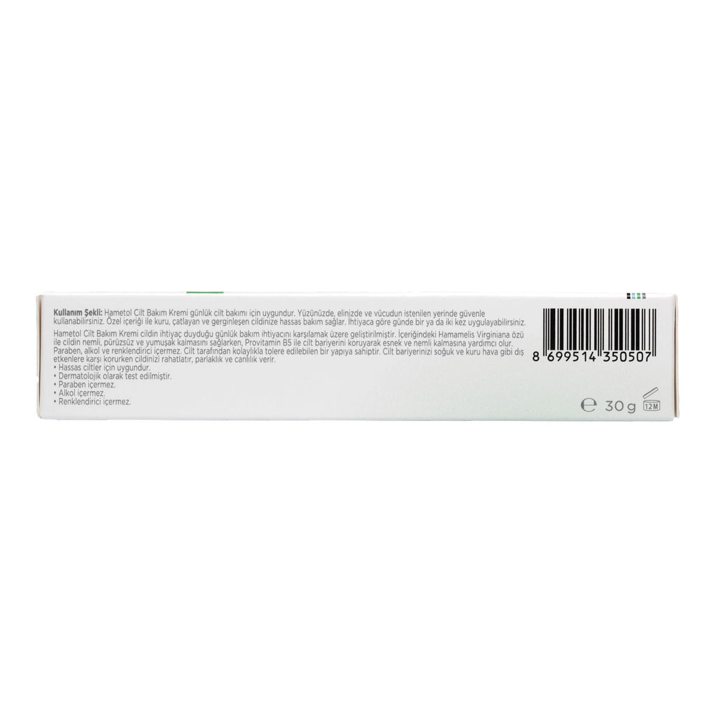 Hametol Skin Care Cream for Hand and Face 30 gr
