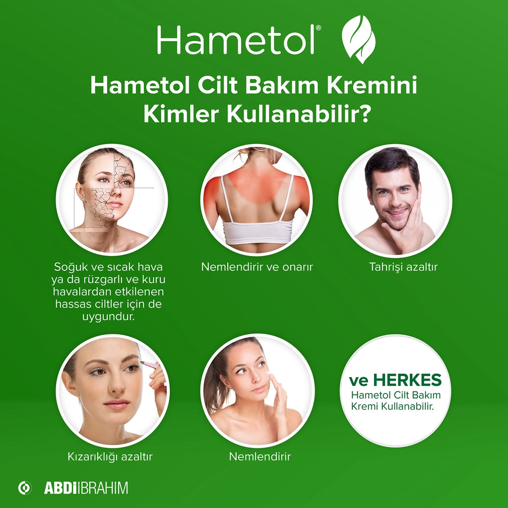 Hametol Skin Care Cream for Hand and Face 30 gr
