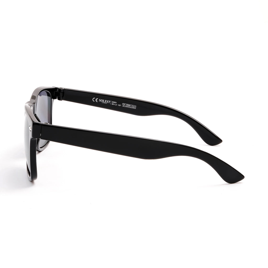 Solest London Black Unisex Sunglasses 26001
