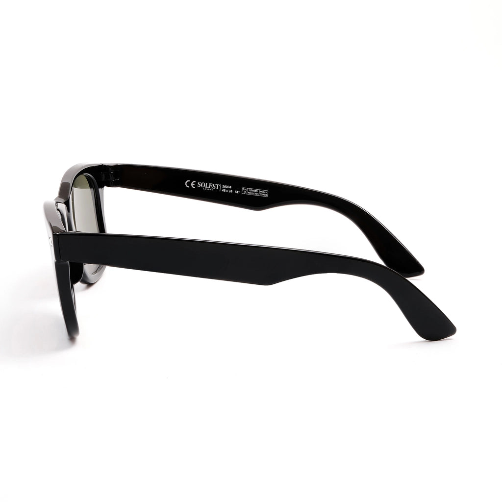 Solest London Black Unisex Sunglasses 26004