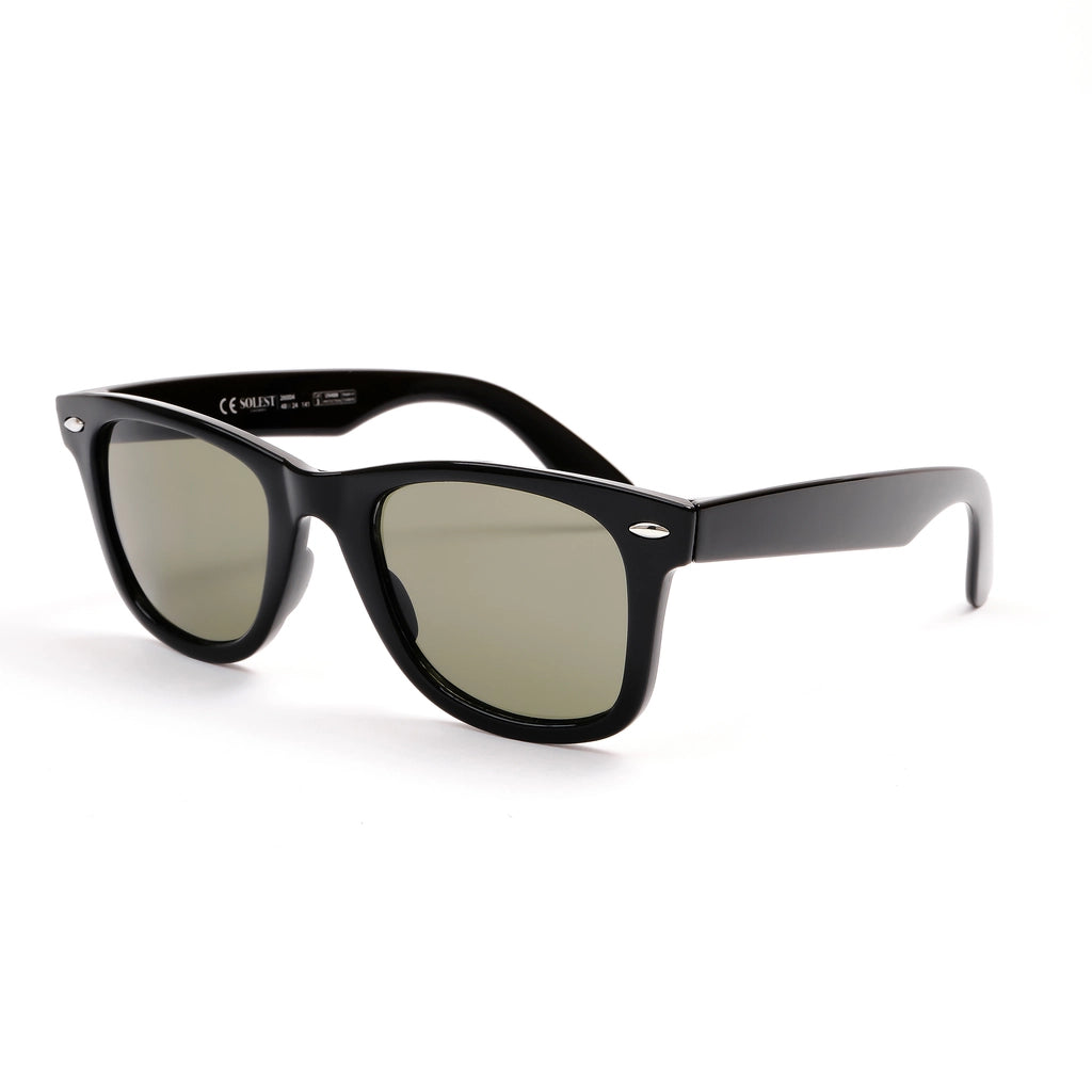 Solest London Black Unisex Sunglasses 26004
