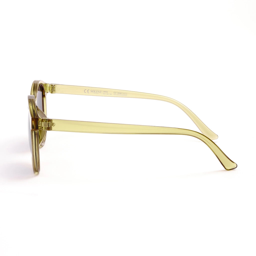 Solest London Oil Green Unisex Sunglasses 26022