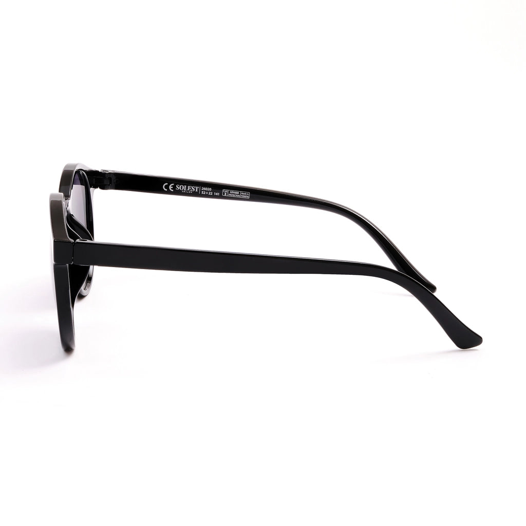 Solest London Black Unisex Sunglasses 26020