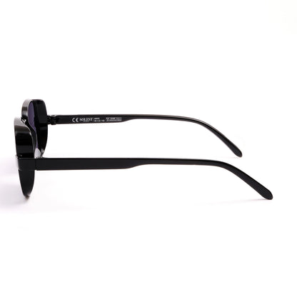 Solest London Black Unisex Sunglasses 26032