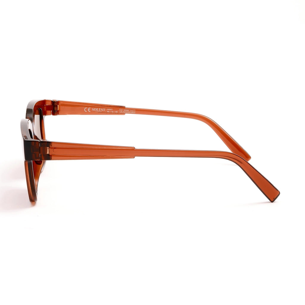 Solest London Bitter Brown Unisex Sunglasses 26041