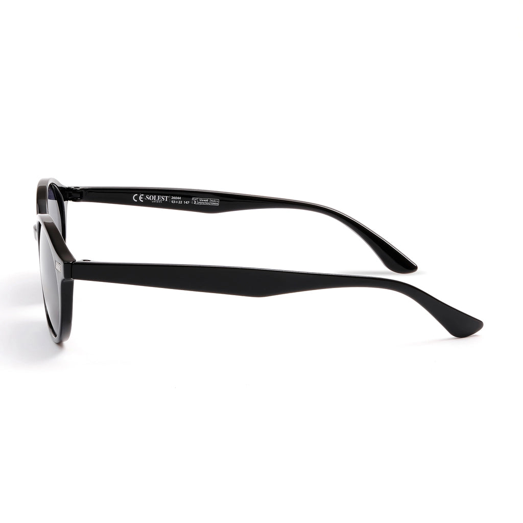 Solest London Black Unisex Sunglasses 26044