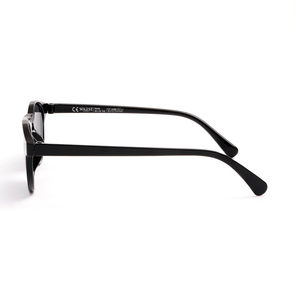 Solest London Black Unisex Sunglasses 26046