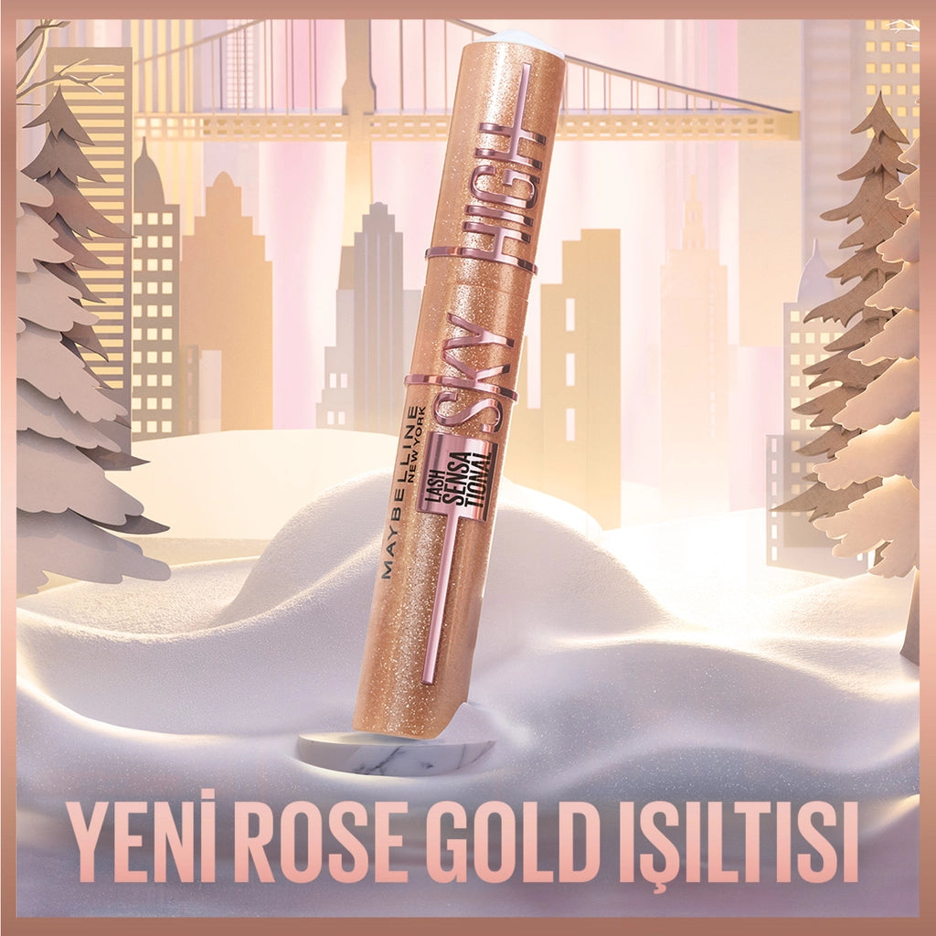 Maybelline New York Sky High Rose Gold Glitz Mascara