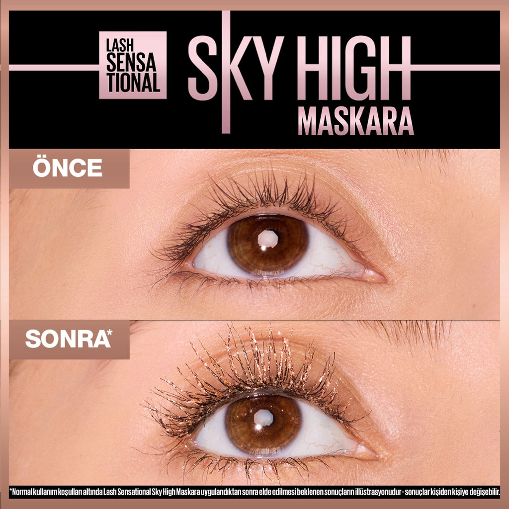Maybelline New York Sky High Rose Gold Glitz Mascara