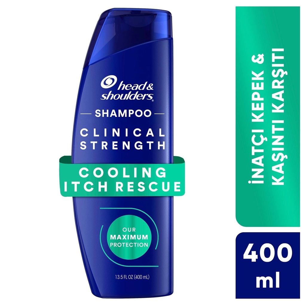 Head &amp; Shoulders Clinical Strength Cooling Itch Rescue Anti-Itching Shampoo 400 ml
